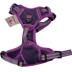 Dog Harness Size Small New Furbaby Reflective Adjustable Purple